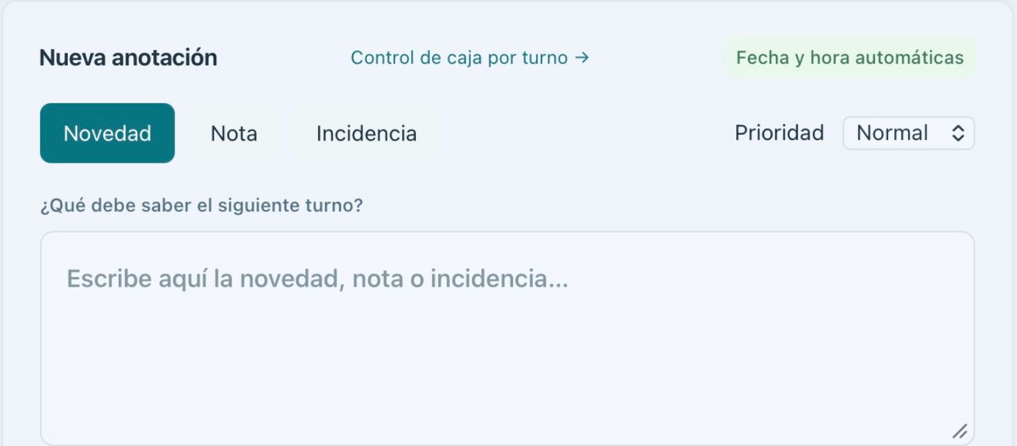 Libro de recepción de Bluerecep